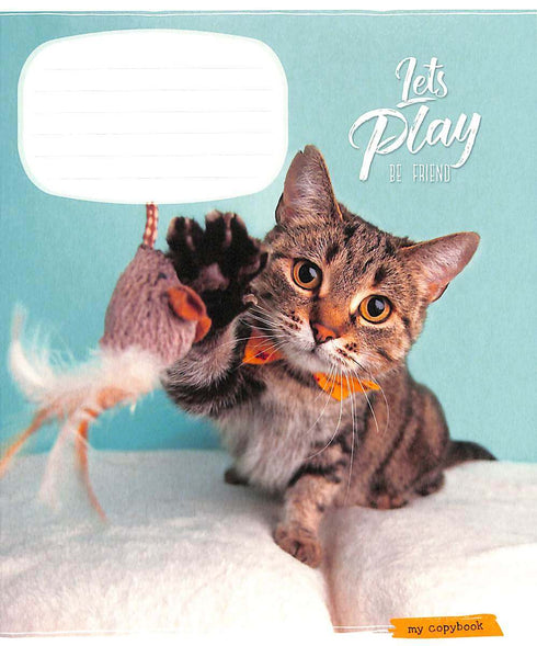 Hefter im karierten Design - 12 Blätter (mit verschiedenen Motiven auf dem Einband)